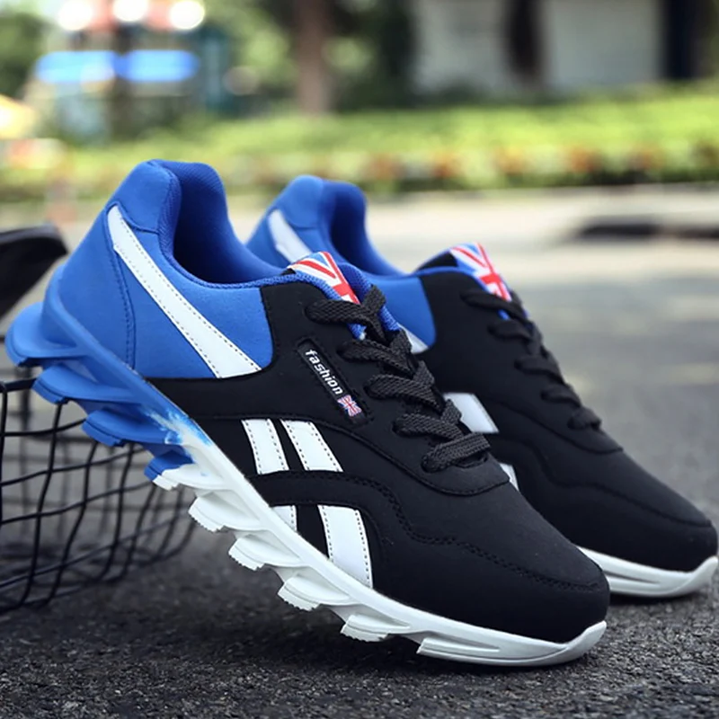 

Men's vulcanize shoes mesh breather brand sneakers for students mixed colors fashion casual shoes men large size 6-12.5