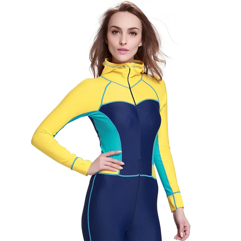 Aliexpress.com : Buy SBART Lycra Women Long Sleeve Diving Wetsuit One ...