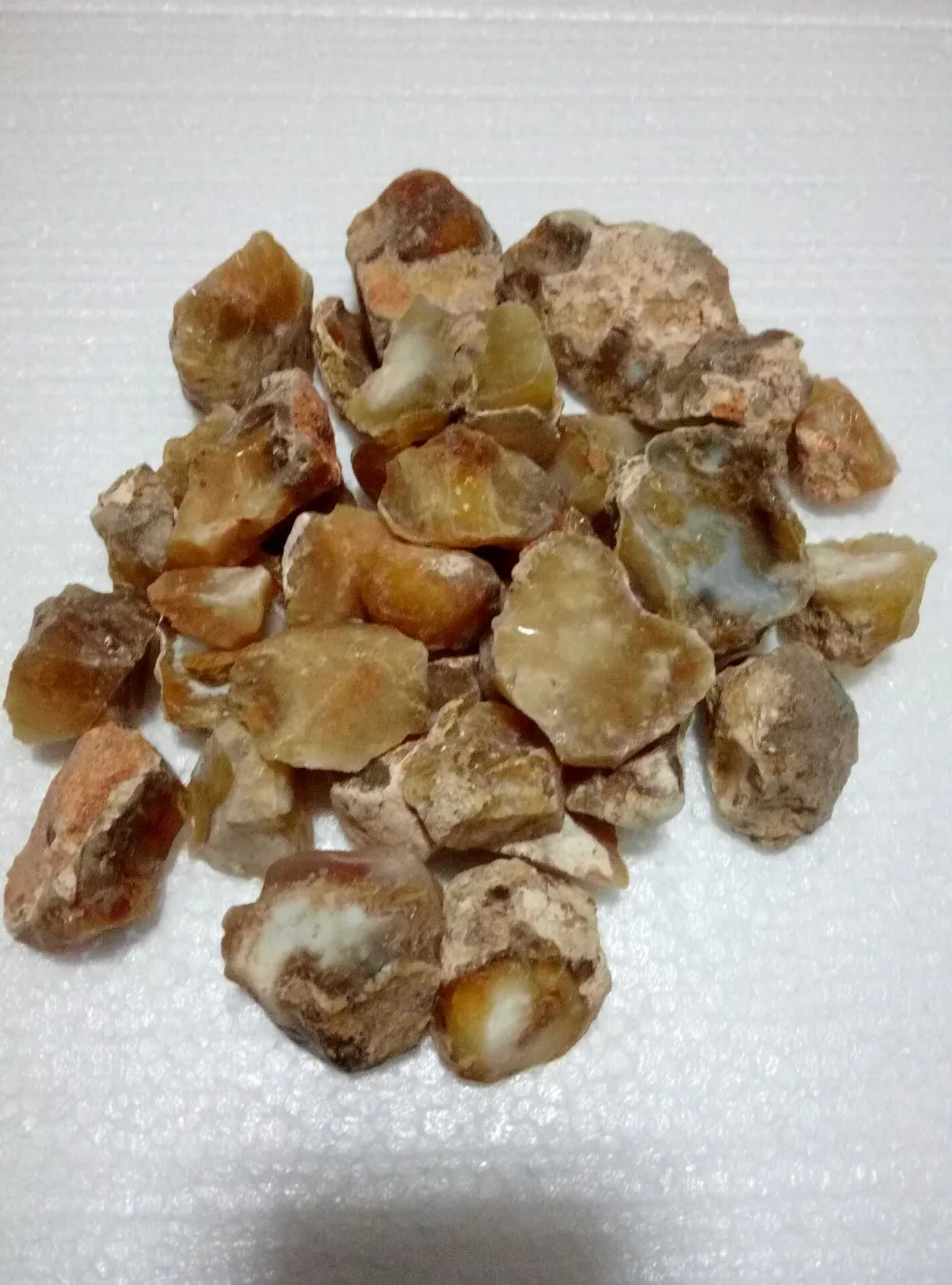 1Lb Bulk White Opal Ruvido Dal Madagascar-Grande 1 "Naturale Pietre Grezze & Fontana Rocce Burattatura, Cabbing, Lucidatura,