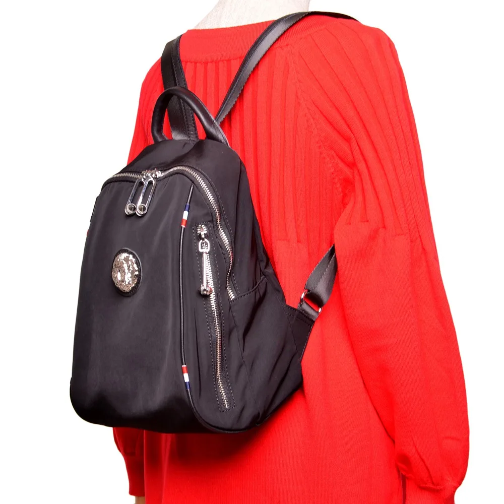 Модные непромокаемые кожаные рюкзаки Оксфорд для девочек школьная сумка Высокое качество для женщин Back pack простой повседневное рюкзак