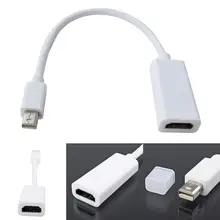 2017 Mini DP to HDMI Adapter Cable Male to Female DP Converter Display Port for PC Macbook Pro 1080P Projector Support A273