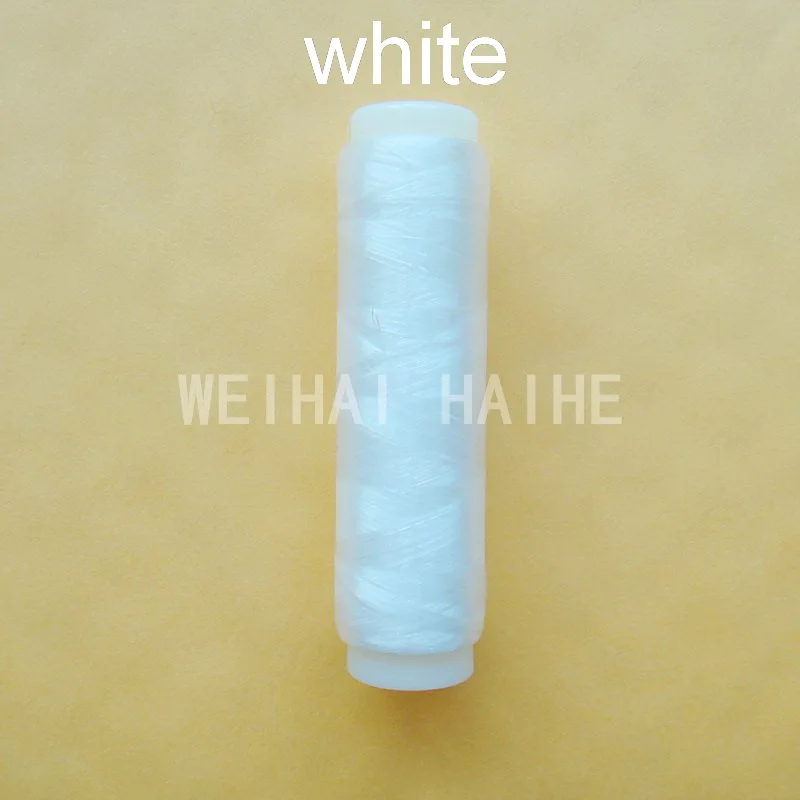 

Free shipping 10pcs/lot 0.10mm 200m 1# Bait Elastic thread Invisible Fishing Line Fishing bait elastic fishing line