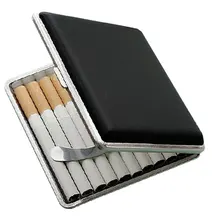 Модный дизайн, кожаный Карманный чехол для сигарет, табака, держатель, чехол для хранения табака, подарок для мужчин-39