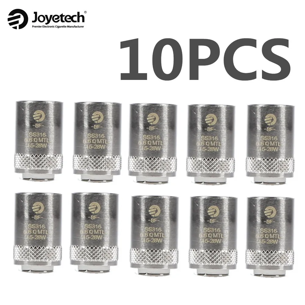 10 шт. оригинальный Joyetech эго aio BF SS316 катушки 0.6ohm 0.5ohm 1.0ohm Cubis Головка Катушки fit