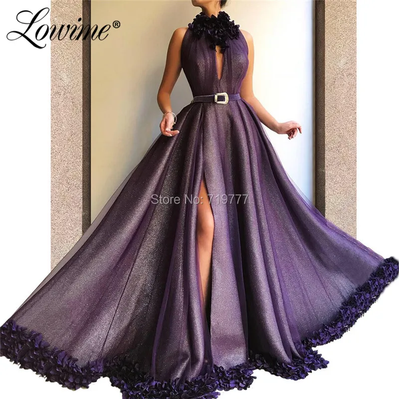 dark purple prom dresses 2019