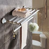 Bathroom Accessories Set, Gold and White Paper Holder,Towel Bar,Soap basket,Towel Rack,Glass Shelf,Hooks bathroom Hardware set ► Photo 2/6