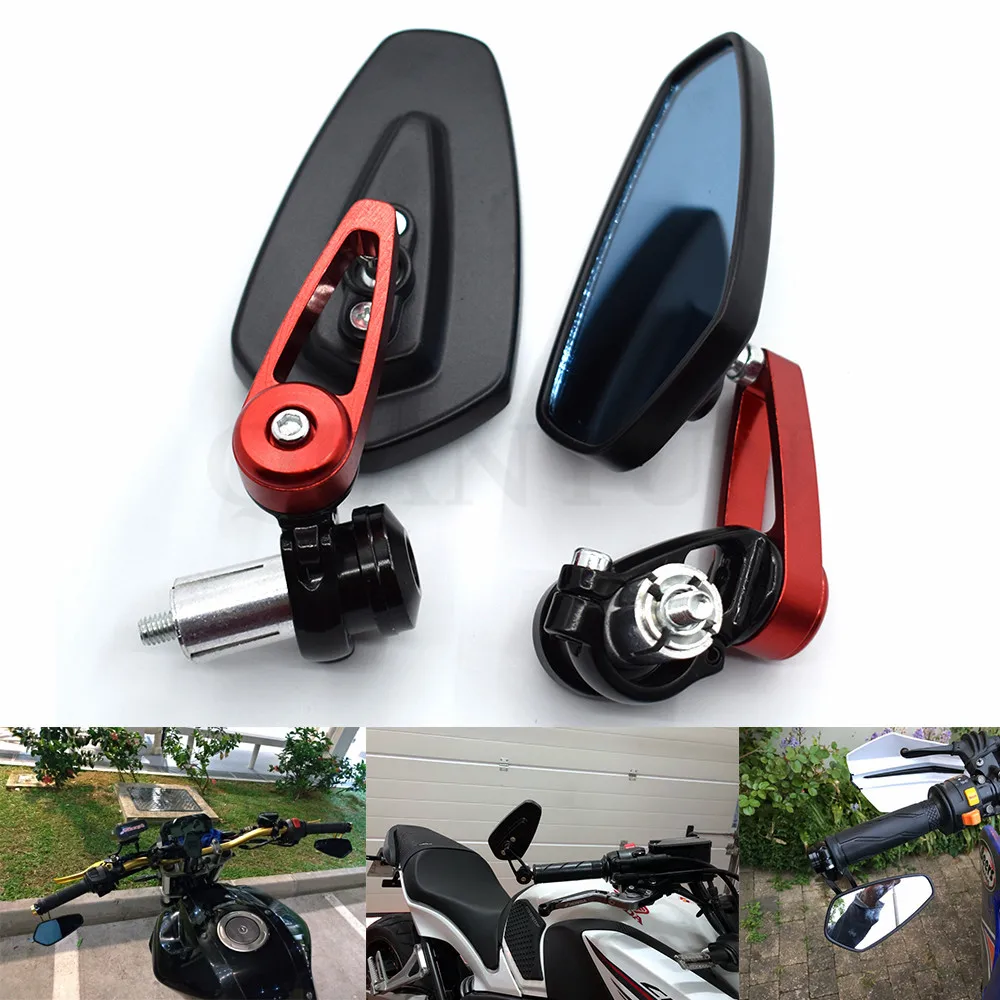 Мотоцикл зеркало руль Боковая ручка бар концы для YAMAHA R6 R1 MT 09 07 TMAX XMAX WR 125 250 KTM DUKE 690