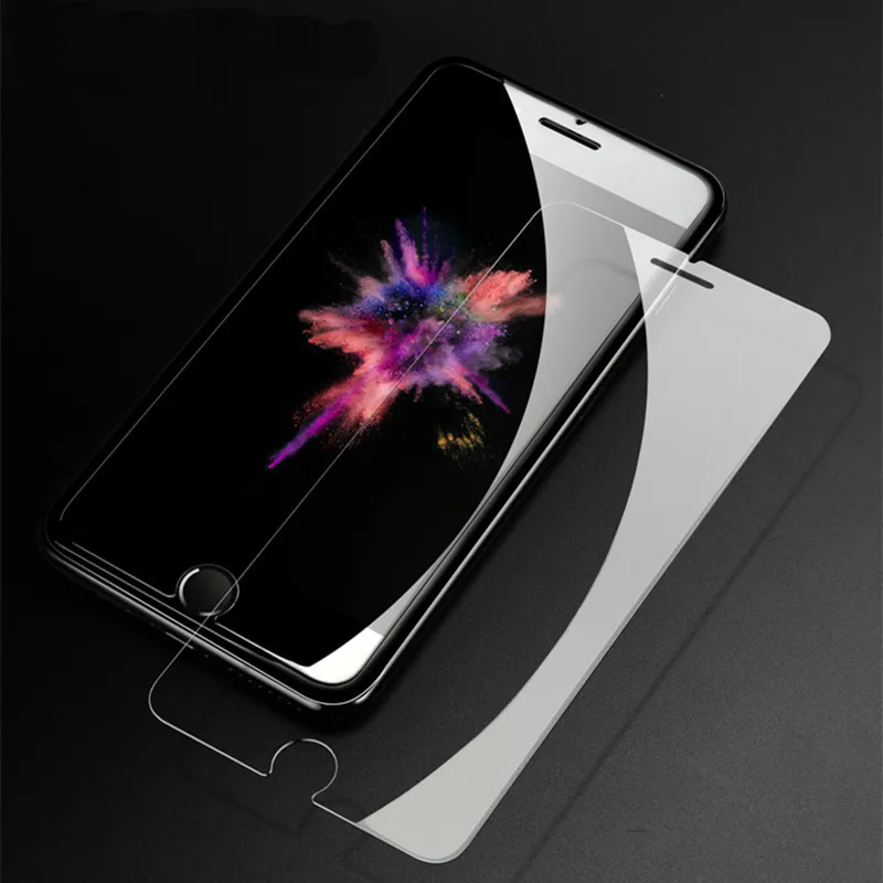 Закаленное стекло для iPhone 5 защитная пленка на экран iphone 6 7 8 Plus 2.5D с закругленными