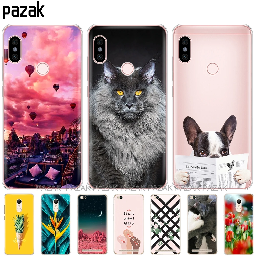 Силиконовый чехол для Xiaomi redmi 5 plus 4x note 4 4X 5A prime pro | Мобильные телефоны и аксессуары