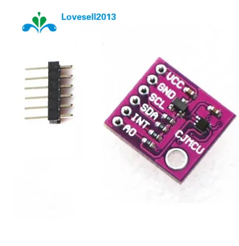 MAX44009 датчик внешсветильник ности I2C модуль цифрового выхода макетной платы |