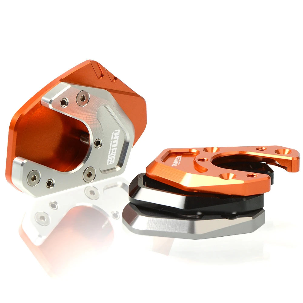 For  690 Enduro 2008 2009 690 Enduro R 2010 2011 2012 2013 2015 Side Stand Enlarger CNC Kickstand Enlarge Plate Extension Pad
