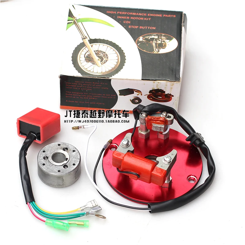 

110cc 125cc 140cc off-road motorcycle horizontal engine refit magneto performance generator rotor stator dirt pit monkey bike