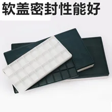 24/36/48cell палитра краски лоток решетки мягкая резиновая крышка тонер пигмент тонер палитра анти-цвет утечки порошка в коробке