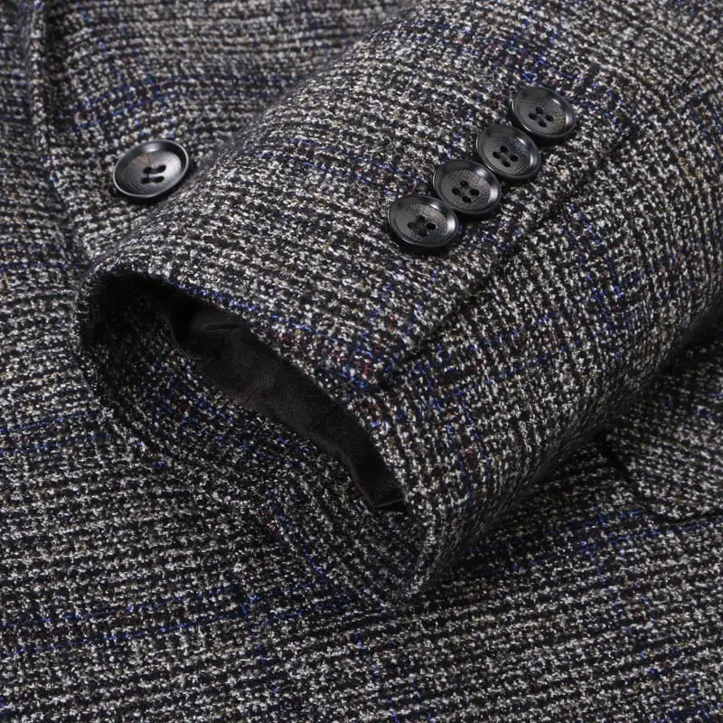 PAULKONTE Jacket For Men Business Casual Suit Jacket Simple Slim Fit Male Blazer Classic Men's Jacket Mostly Male Dress Jacket PAULKONTE Jacket For Men Business Casual Suit Jacket Simple Slim Fit Male Blazer Classic Men's Jacket Mostly Male Dress Jacket