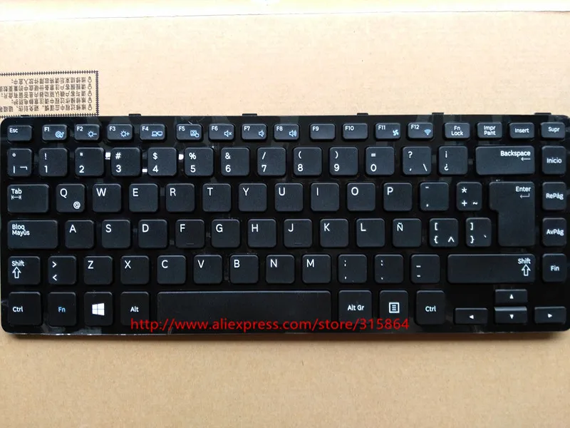 

US/LA New laptop keyboard for samsung 350E4C 355E4C 355E4X 3445EC 3440EC