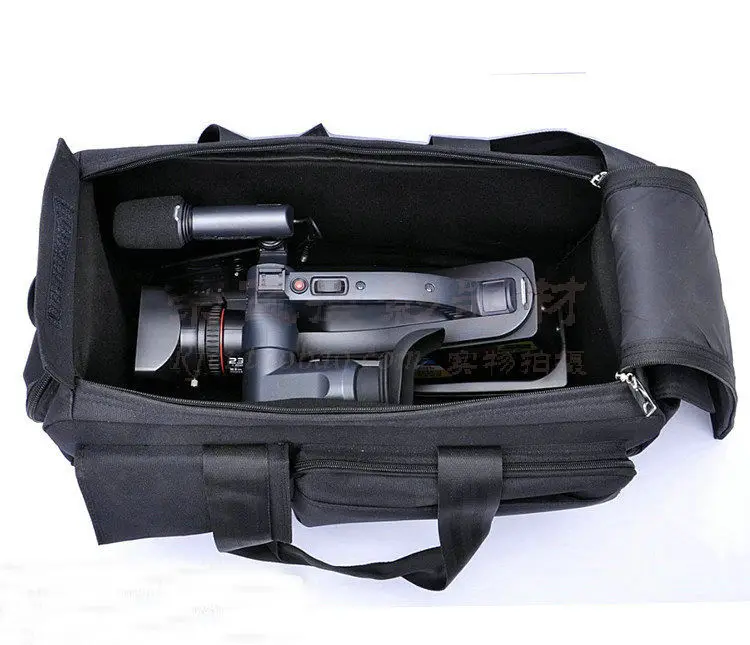 Черный Профессиональный VCR видео камера сумка наплечный чехол для Nikon Canon sony большой объем водонепроницаемый