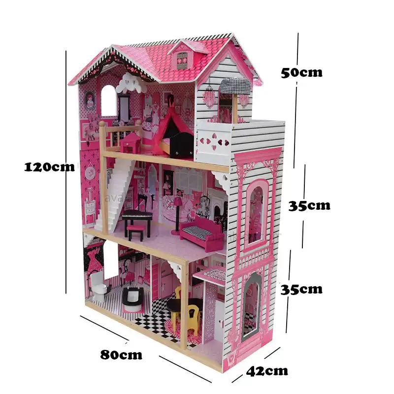 casitas de madera de juguete