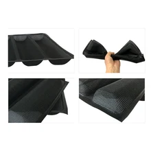 Силиконовый Лоток для багета, антипригарная форма для хлеба, формы для хот-догов, 5 буф для приготовления сладостей