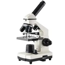 Профессиональный биологический набор микроскопов, 20X-1280X большое увеличение диапазона-Цифровая камера-окуляр, и другие аксессуары