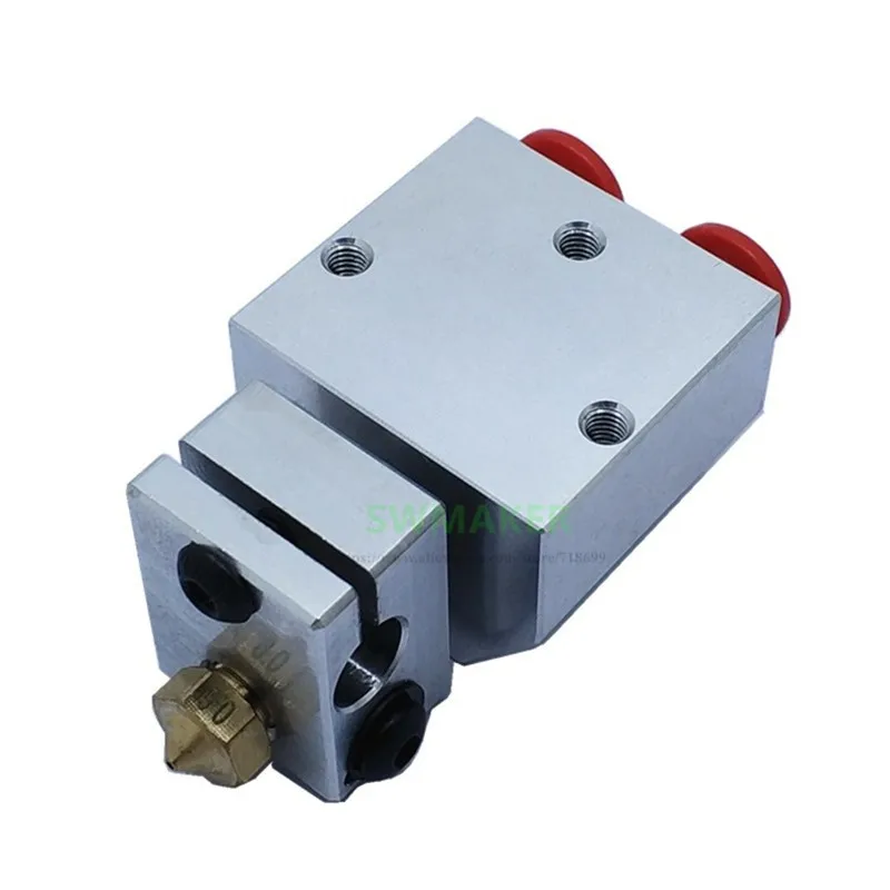 Все металлические с водяным охлаждением Hotend Боуден подача жидкости охлаждения 0 4