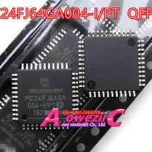 Aoweziic+ PIC24FJ64GA004-I/PT PIC24FJ64GA004 QFP-44 MCU контроллер