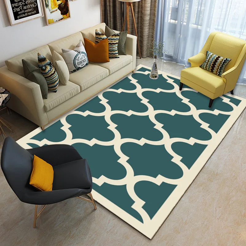 هندسية 200x300 سنتيمتر كبيرة حجم السجاد لغرفة المعيشة الشمال لينة المنزل ماتس نوم أريكة الجدول منطقة البساط دراسة سجادة أرضية للباب