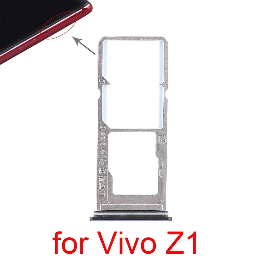 ДЛЯ Vivo Z1 2 x лоток для sim карты + карт памяти Micro SD|Адаптеры SIM карт| |