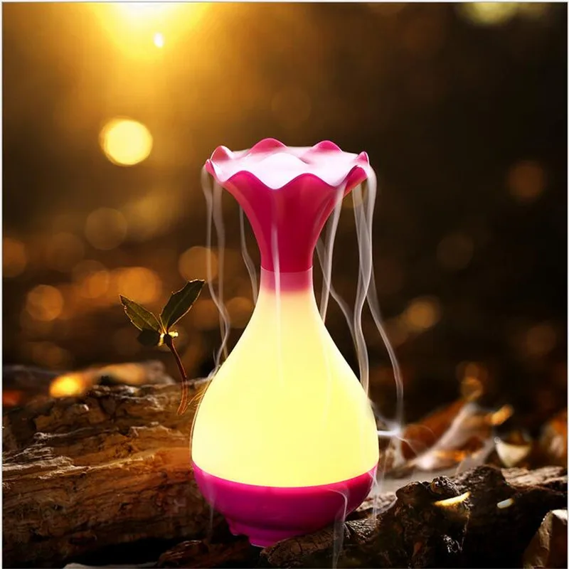 

Air humidifier aromatherapy Bottle Ultrasonic Essentia Mini USB ultrasonic household mute Nightlight air purifying moisturizing
