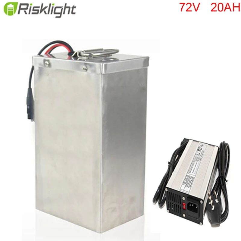 Super Capacity 72V 20Ah DIY Electric Bike Battery 72V 18650 Lipo