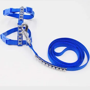 

Nylon Harness For a Cat Pet Cat Harness And Leash Accesories Adjustable Pet Traction Harness Belt Cat Kitten Collar 4 Colors Pro