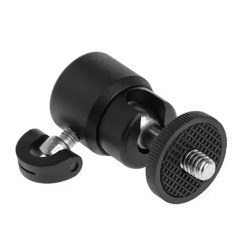 

1/4" Hot Shoe Mini Ball Head Flash Bracket Holder Mount Screw For Camera Tripod