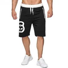 Летние мужские шорты и брюки, летние пляжные дышащие хлопковые модные повседневные шорты с принтом для мужчин