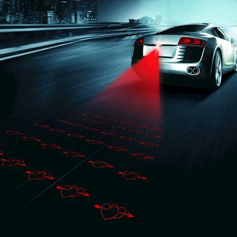 Samochodowe antykolizyjne laserowe światło przeciwmgielne Auto przeciwmgielne parkowanie zatrzymanie hamowania wskaźniki sygnału motocyklowe światło ostrzegawcze led samochód stylizacji Samochodowe antykolizyjne laserowe światło przeciwmgielne Auto przeciwmgielne parkowanie zatrzymanie hamowania wskaźniki sygnału motocyklowe światło ostrzegawcze led samochód stylizacji