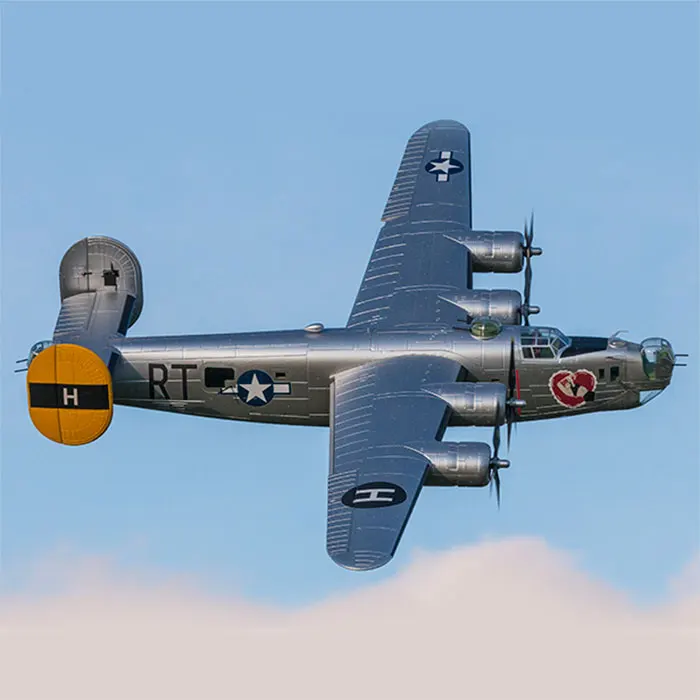 Модель радиоуправляемого самолета Freewing Flightline 2000 мм wingspan B24 B 24 Liberator PNP|rc airplane|rc