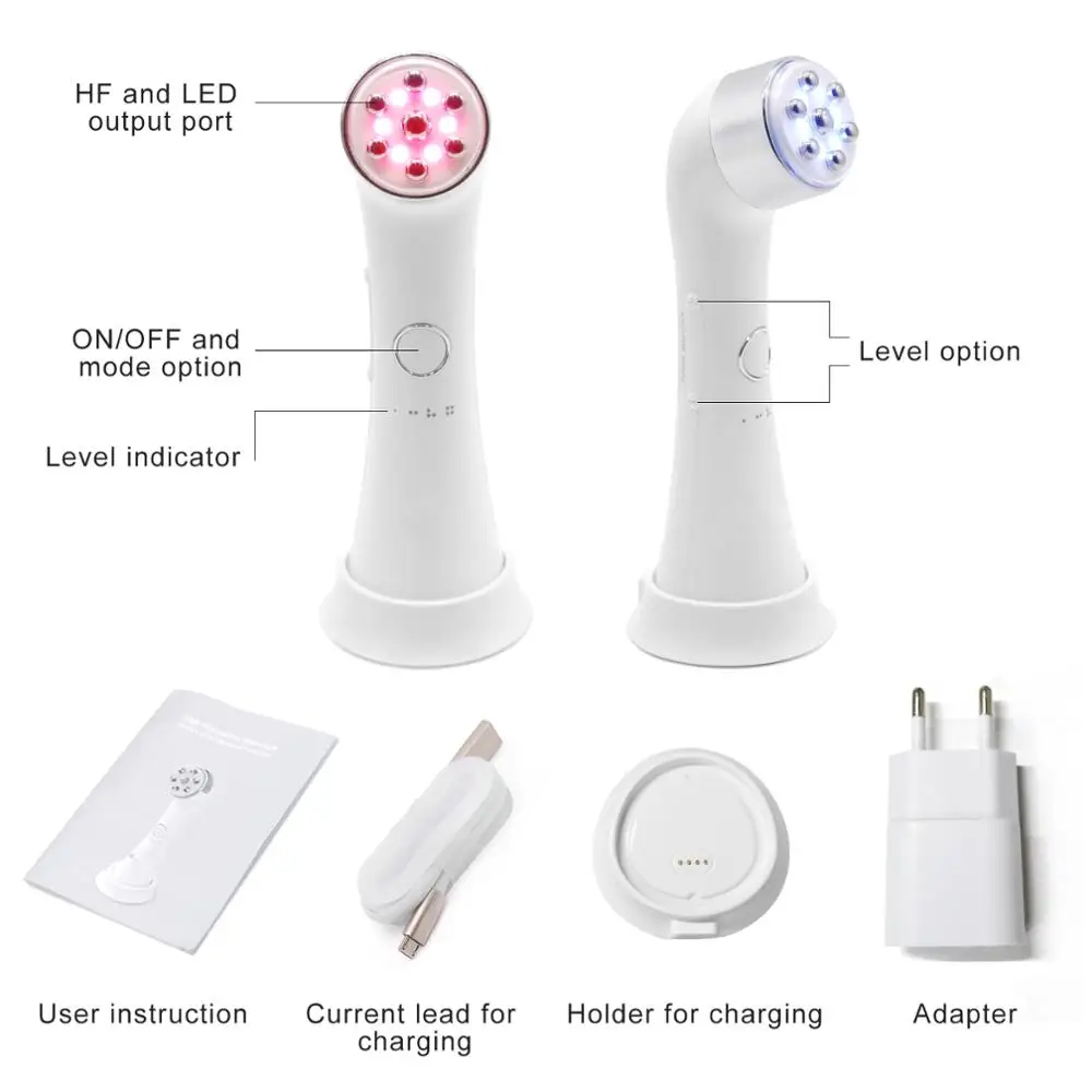 Электропорация мезотерапия РФ высокочастотный анти прибор против старения