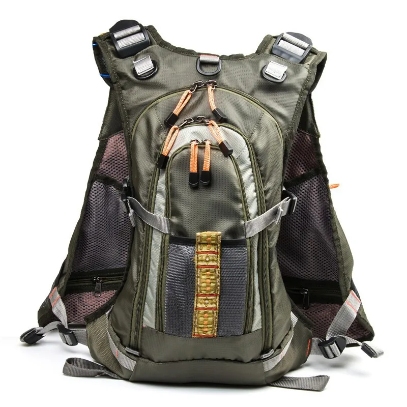 High Quality Multi Pocket Outdoor Adjustable Hiking Vest Fly Fishing