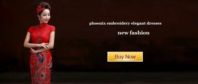 phoenix embroidery long dress formal dresses  (3)