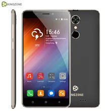 D’origine 3G KINGZONE S3 1 GB/16 GB Identification Des Empreintes Digitales Antichoc 5.0 ”Android 6.0 MTK6580A Quad Core up à 1.3 GHz Téléphone