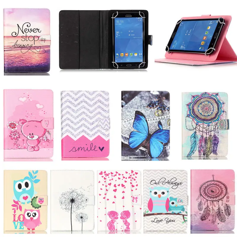 

For Asus Google Nexus 7 1st Gen 2012 Universal 7inch tabletPU leather stand case cover 7.0 inch Android Tablet covers S4D69D