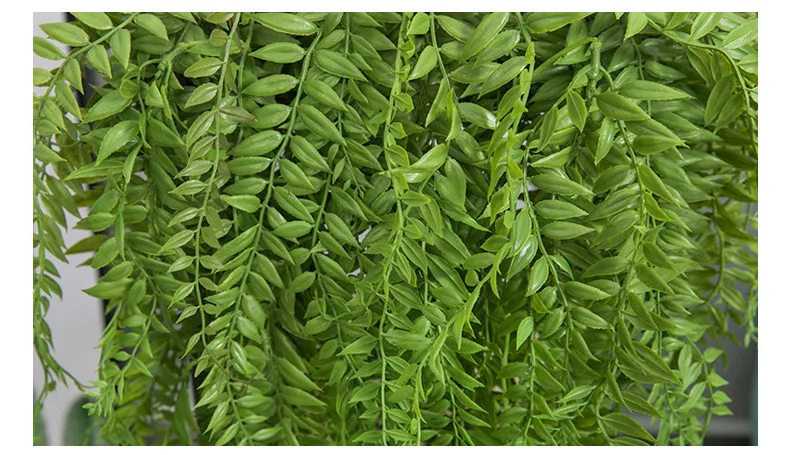 Flone Artificial Green Plant Wall Hanging Simulation Green wall Hanging Wedding Arch Plant Indoor Wall Decoration Fake Flower  (10)