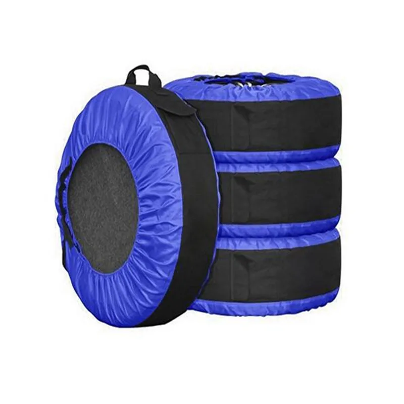 Покрытие для автомобильной покрышки сумки регулируемые водонепроницаемые защитные чехлы сезонные шины колеса Tote аксессуары сумка для хранения