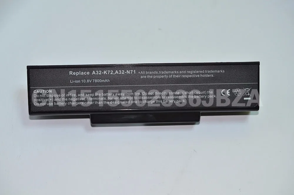 Аккумулятор для ноутбука ASUS Li-Ion A32-K72 A32-N71 K72DR K72 K72D K72F K72JR K73 K73SV K73S K73E N73SV X77X77VN k72-100 X77VN 9 ячеек