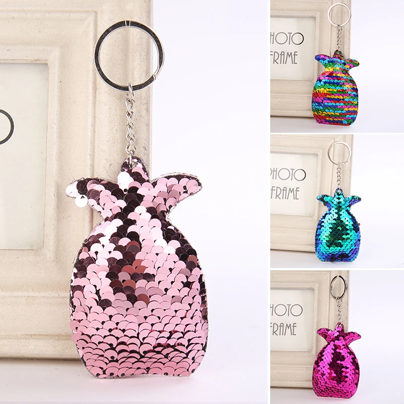 Блестящий брелок в виде рождественской елки модный с кошкой пивом Свинкой для