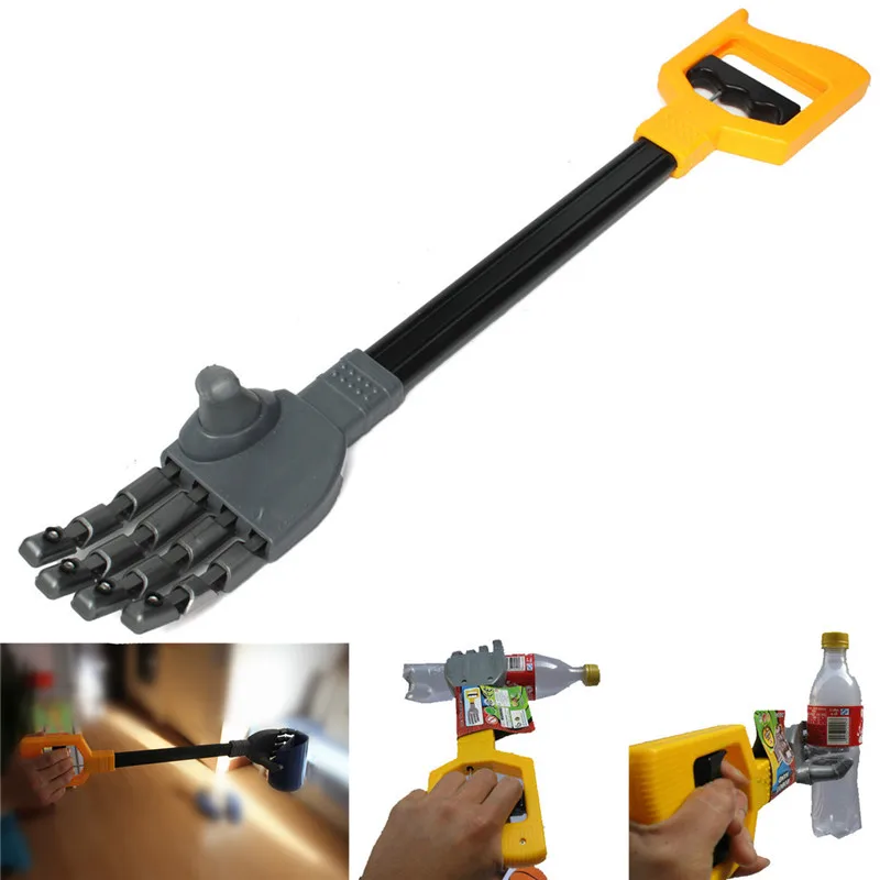 

High Quality Plastic Robot Claw Hand Grabber Grabbing Stick Kid Boy Toy Move And Grab Things DIY Robot