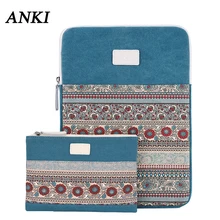 Новая Водонепроницаемая Холщовая Сумка для ноутбука Macbook Air 13 Чехол Pro 15 14 12 11 для Xiaomi Mi ноутбука 12,5 13,3 15,6 женские сумки