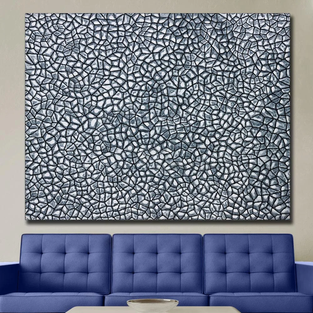 

Print Oil Painting Wall painting Yayoi Kusama Infinity Nets (OHWNT) Home Decorative Wall Art Picture For Living Room Painting