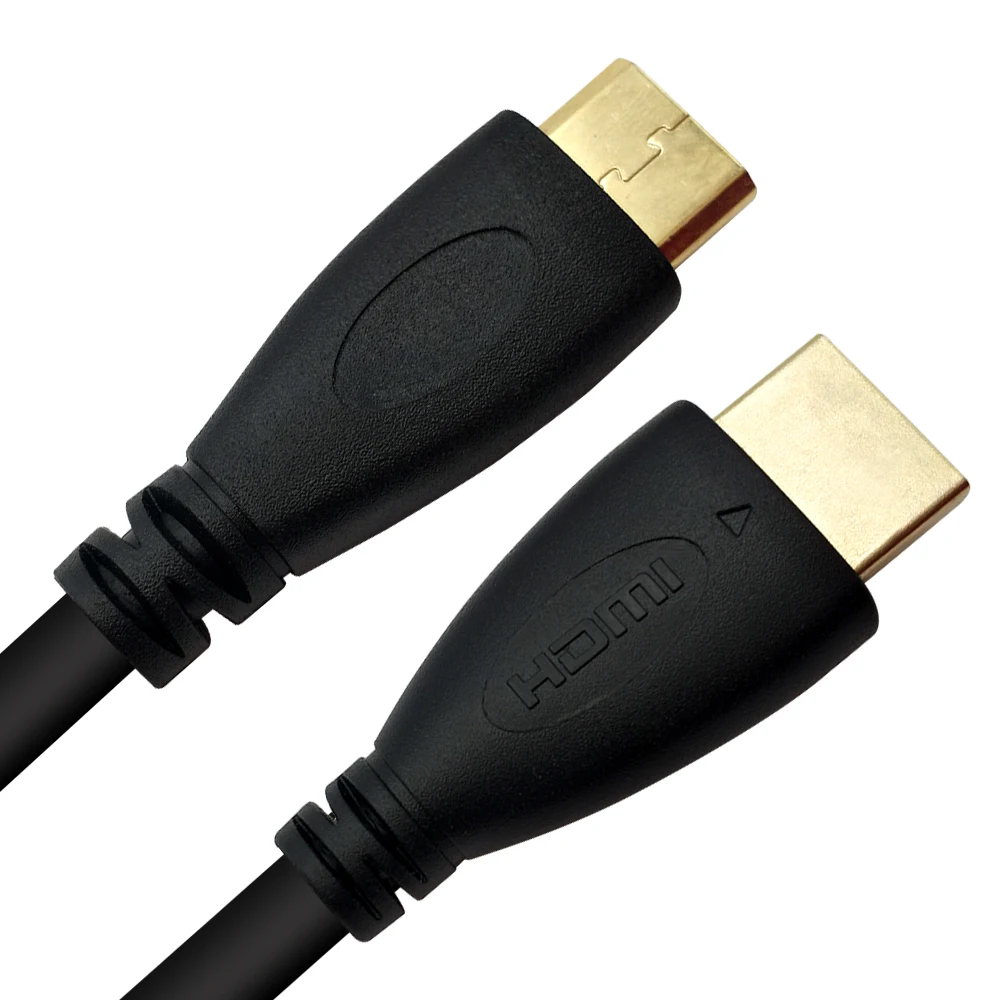 DANSPEED 10 футов 3 м HDMI к HDMI кабель 1080P HDTV Mini HDMI Соединительный спиральный кабель HEC шнур