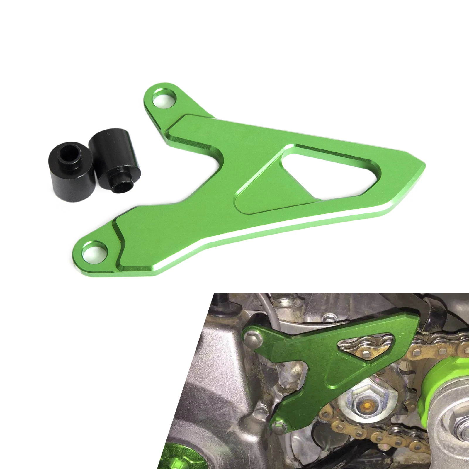 Кожух передней звездочки цепная защита для Kawasaki KX250F KX 250F 2004 2016 Suzuki RM Z250 RMZ250 RMZ 250