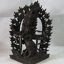 USPS в США S1124 Тибет Буддизм Медь Бронза Махакалы Будда Ваджрапани Setrap Чэнь Статуя