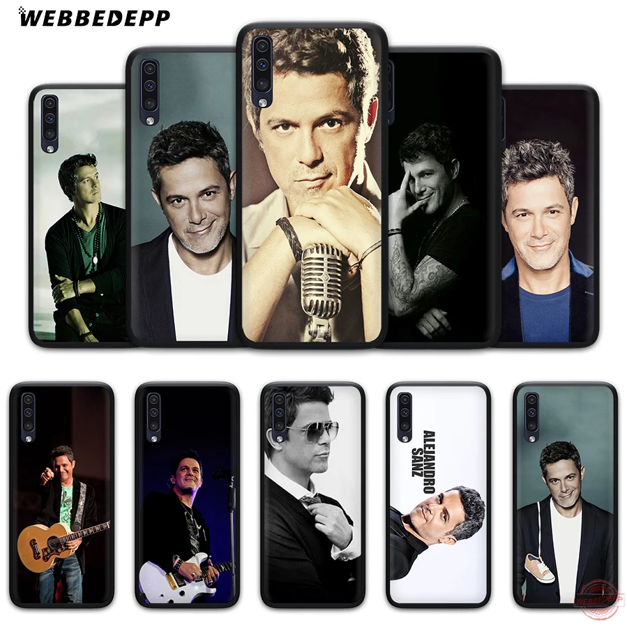 WEBBEDEPP Fashion Alejandro Sanz Soft Phone Case for Samsung A50s A40s A30s A20s A10s A60 A70 M10 M20 M30 M40 Cases | Мобильные